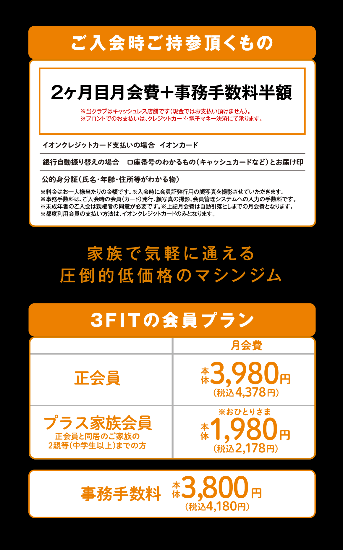 価格表