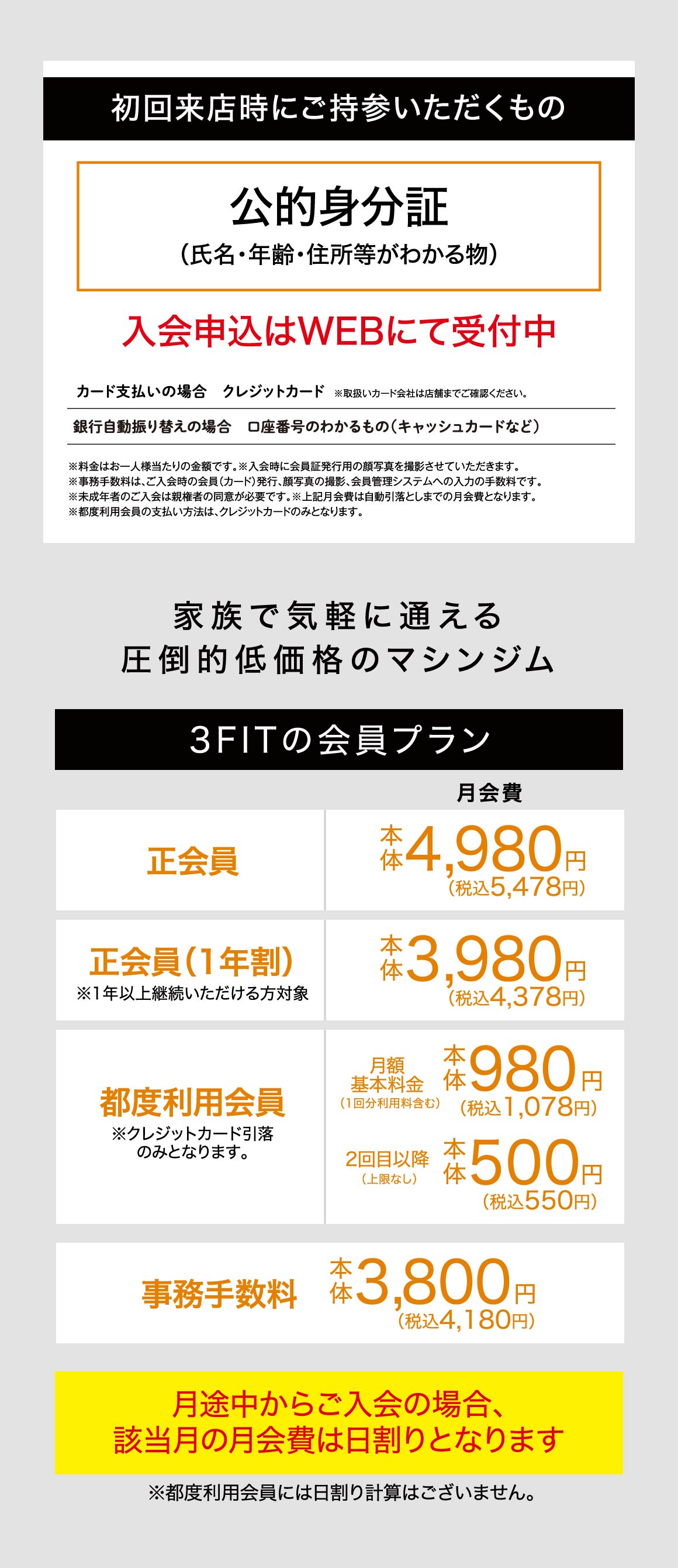 会員プラン