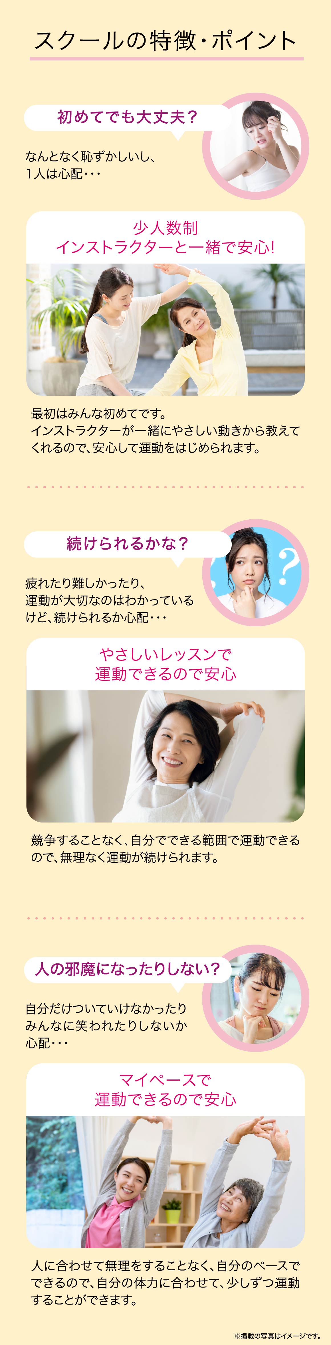 スクールの特徴・ポイント