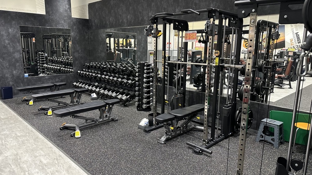 フリーウエイトエリア①